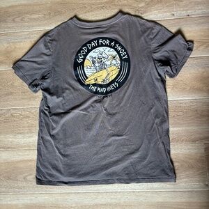 The Mad Hueys Graphic Tee • Modern Era Surfwear  “Good Day for a Shoey” Skeleton